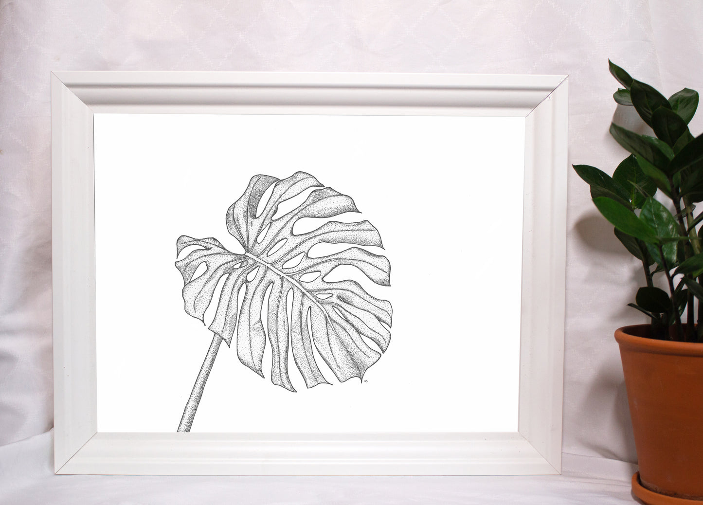 Monstera Kunstdruck