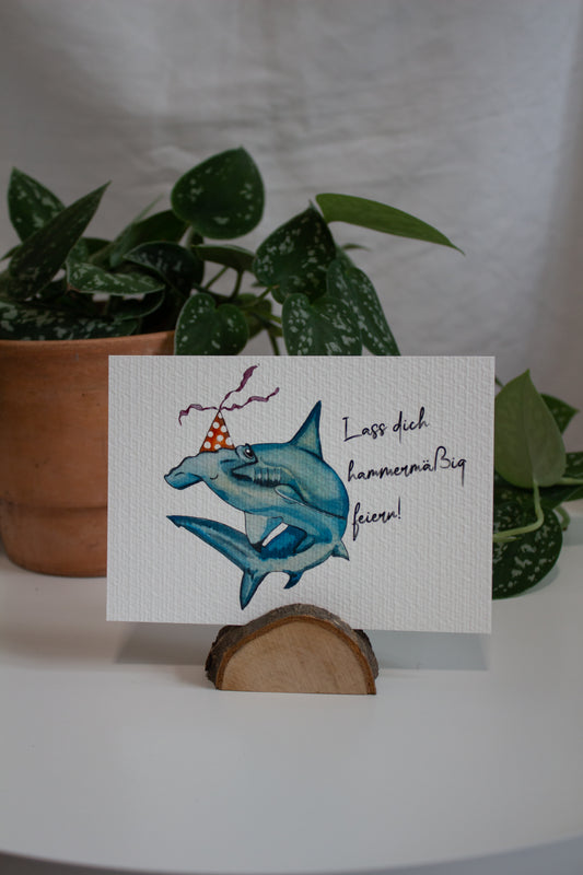 Geburtstagskarte "Lass dich Hammermässig feiern"
