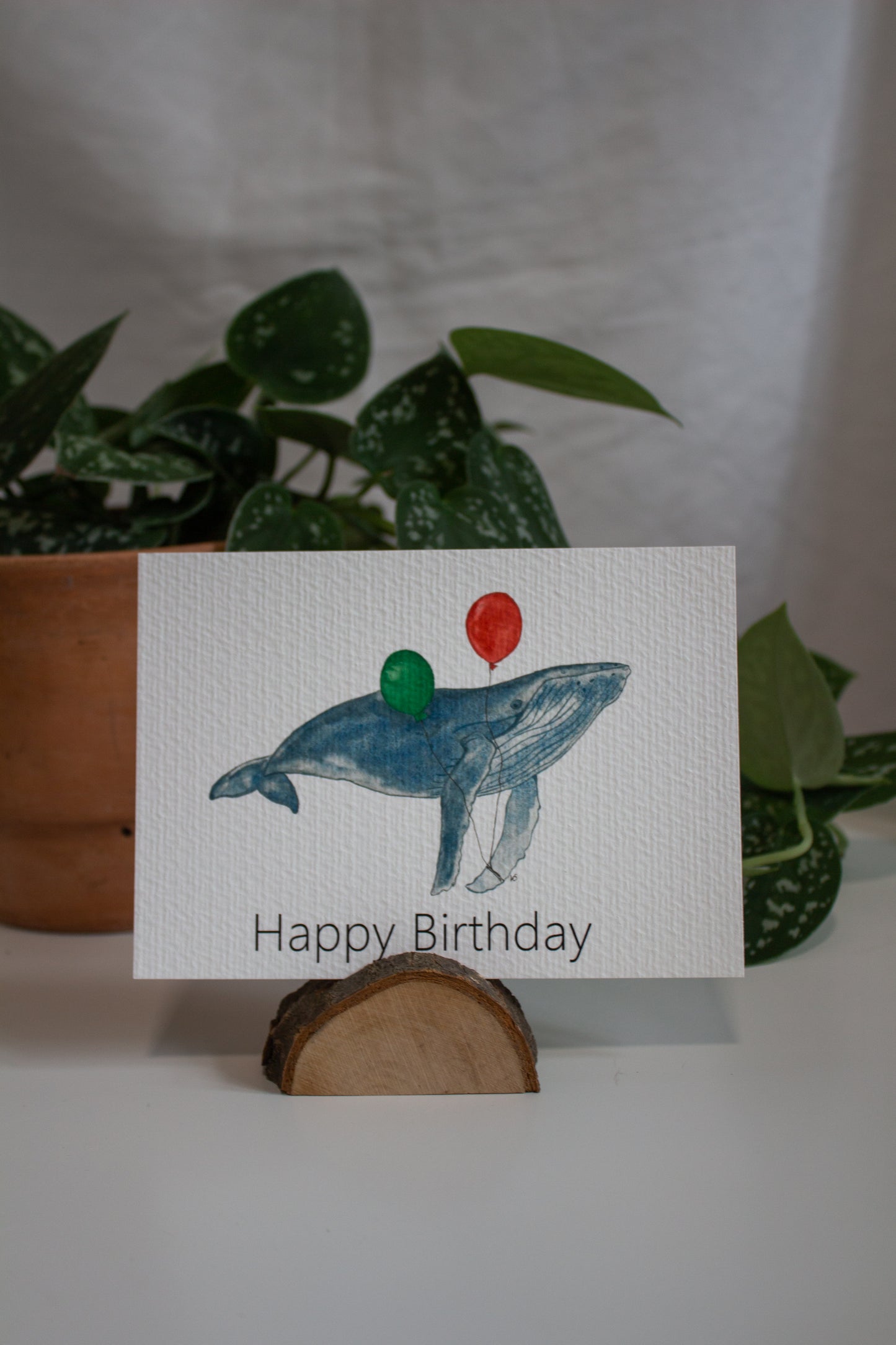 Happy Birthday Karte - Wattenmeeressäuger